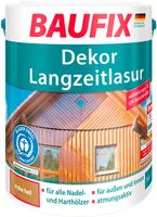 Baufix Dekor Langzeitlasur Eiche Hell Seidengl&auml;nzend, 5 Liter, Holzlasur