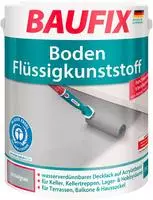Baufix Boden-fl&uuml;ssigkunststoff Silbergrau Matt, 5 Liter, Beton- Und Bodenfarbe