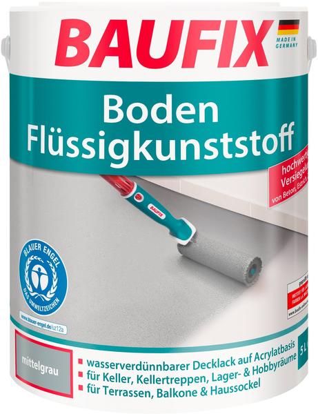Baufix Boden-Flüssigkunststoff 5 l mittelgrau