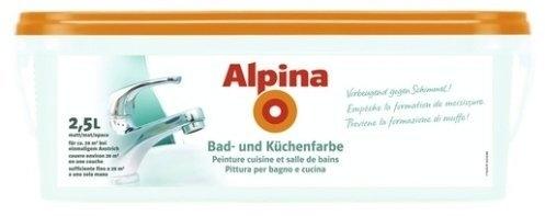 Alpina Bad- und Küchenfarbe 2,5 l marille
