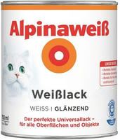 Alpina Farben Alpinaweiß Weißlack 750 ml seidenmatt