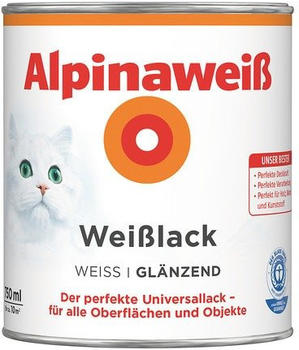Alpina Farben Alpinaweiß Weißlack 750 ml extra matt
