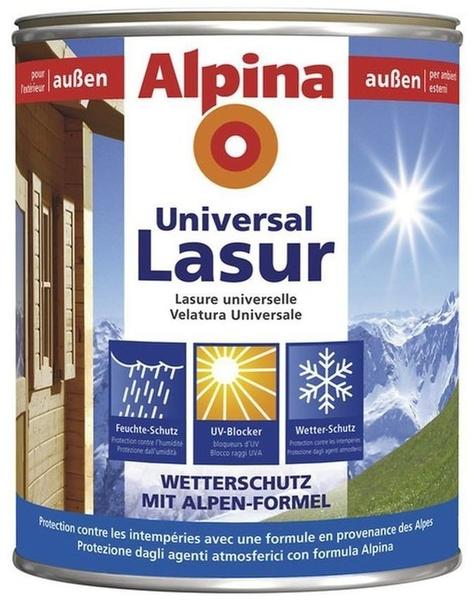 Alpina Universal Holzlasur Palisander 2,5 Liter