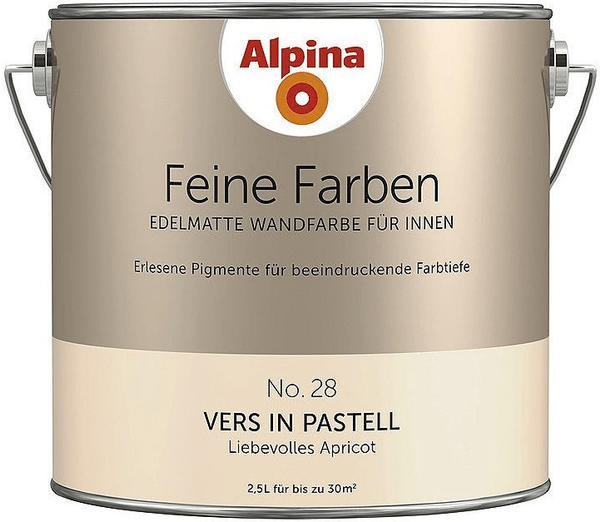 Alpina Farben Vers in Pastell 2,5 l