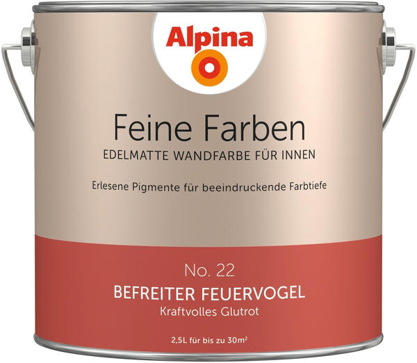 Alpina Farben Alpina Befreiter Feuervogel 2,5 l