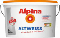 Alpina Altwei&szlig; Innenfarbe matt &ndash; gedeckte wei&szlig;e Wandfarbe &ndash; 5 Liter