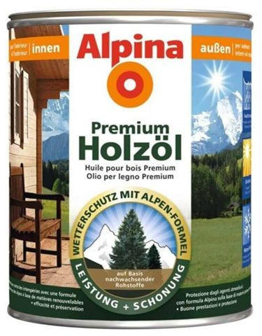 Alpina Premium Holzöl Douglasie 750 ml