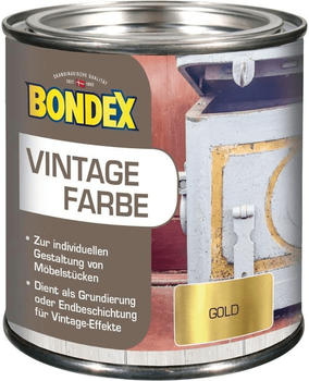 Bondex Vintage Farbe gold 0,375 l