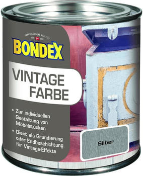 Bondex Vintage Farbe silber 0,375 l