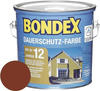 Bondex 365233, Bondex Dauerschutz-Holzfarbe Schwedenrot 2,50 l - 365233