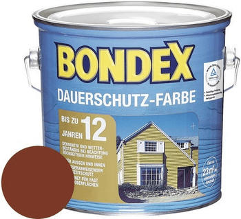 Bondex Dauerschutz-Farbe Schwedenrot 2,50 l