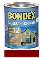 Dauerschutz-holzfarbe 750 Ml, Schwedenrot Holzschutzfarbe Holzschutz - Bondex