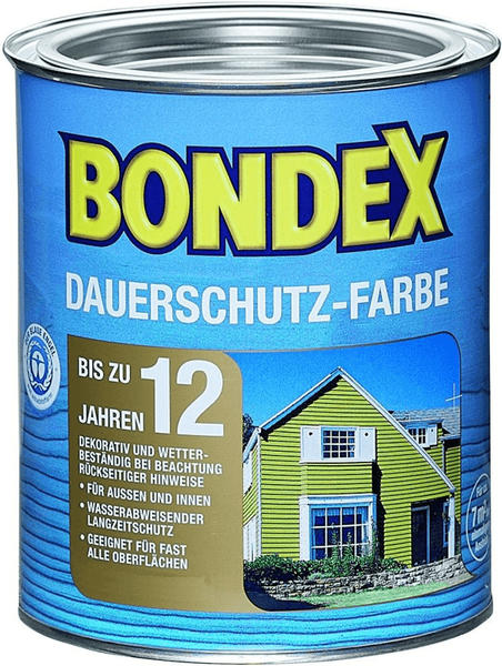 Bondex Dauerschutz-Farbe Schneeweiß 0,75 l