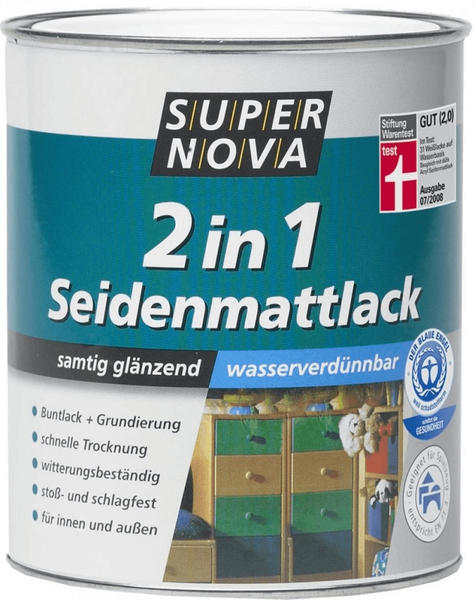 Supernova Lights 2in1 Seidenmattlack reinweiß 750 ml