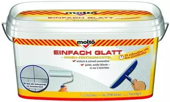 Molto Einfach Glatt Innen-Fertigspachtel, 8 kg