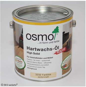 Osmo Hartwachs-Öl Rapid seidenmatt 3232 (10 l)