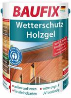 Baufix Wetterschutz-holzgel L&auml;rche Seidengl&auml;nzend, 5 Liter, Holzlasur