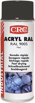 CRC 6381 Acryl-Schutzlack Schwarz Matt RAL 9005 400 ml