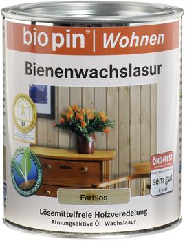 Biopin Wohnen Bienenwachslasur, lösemittelfrei 0,75 L (versch. Dekore)