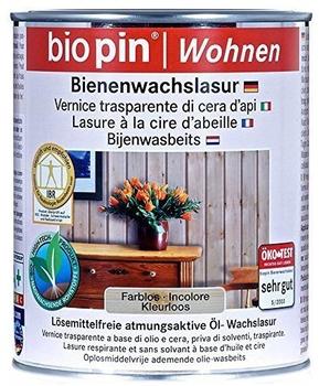 Biopin Wohnen Bienenwachslasur, lösemittelfrei 0,375 L (versch. Dekore)