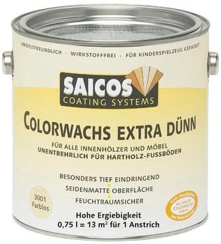 Saicos Colorwachs Extra dünn 0,75 Liter