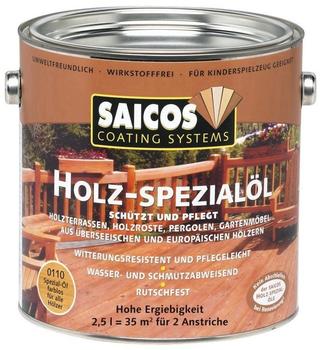 Saicos Holzspezialöl 2,5 l farblos