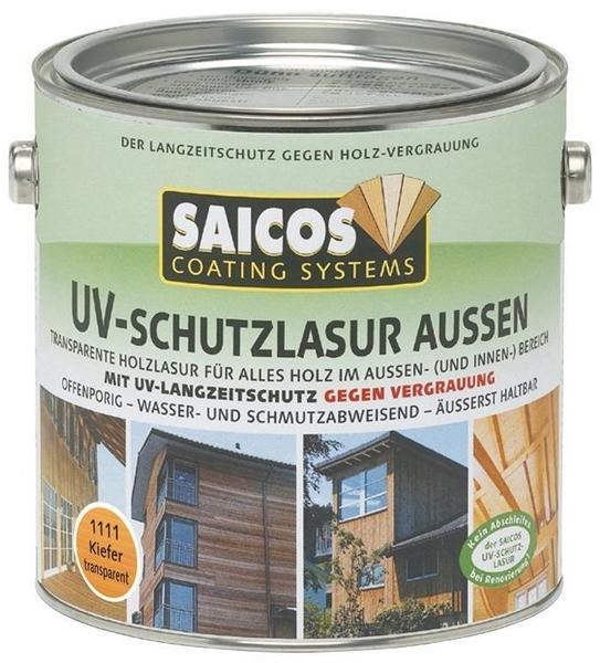 Saicos UV-Schutzlasur 2,5 l (verschiedene Farben )