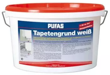 PUFAS Tapetengrund 5 l weiß