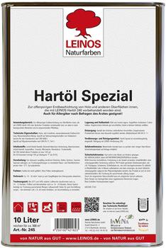 Leinos Hartöl Spezial 10 l