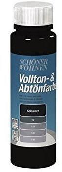 Schöner Wohnen Vollton- & Abtönfarbe 500 ml Schwarz