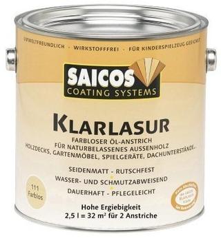 Saicos Klarlasur 2,5 Liter