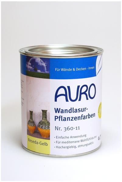 Auro Wandlasur-Pflanzenfarbe 360-11 Reseda-Gelb 0,75 l