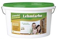 Pronatur Lehmfarbe Naturwei&szlig; 5 L Wei&szlig; Wandfarbe