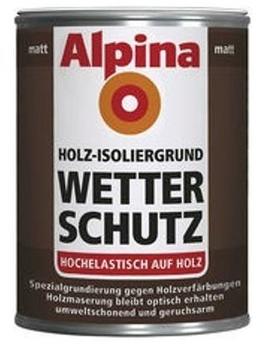 Alpina Holz Isoliergrund Wetterschutz 500 ml, matt