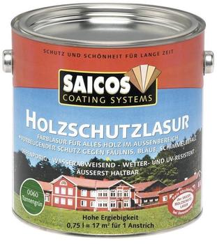 Saicos Holzlasur 0,75 l tannengrün