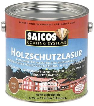Saicos Holzlasur 0,75 l teak