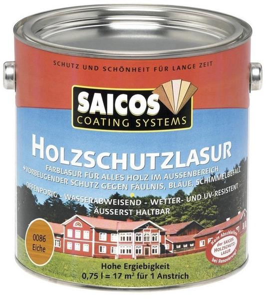Saicos Holzlasur 0,75 l eiche