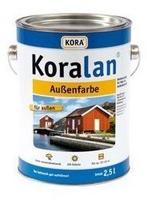 10l Profifarbe; Koralan Au&szlig;enfarbe (Schwedenrot)