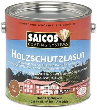 Saicos Holzlasur 2,5 l teak