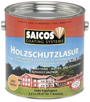 Saicos Holzlasur 2,5 l farblos