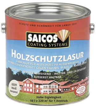 Saicos Holzlasur 10 l weiß