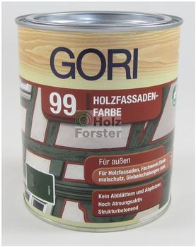 Gori 99 Holzfassadenfarbe schwedenrot (7117) 0,75 l