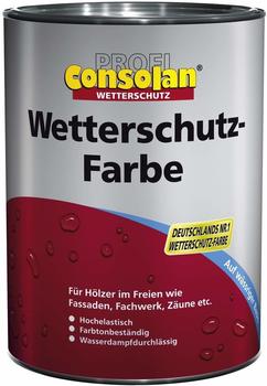Consolan Profi Wetterschutz-Farbe moosgrün 2,5 l