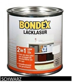 Bondex Lacklasur Schwarz 375 ml