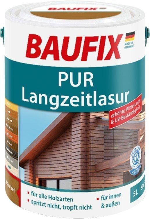Baufix GmbH Baufix PUR-Langzeitlasur 5 l teak Erfahrungen 5/5 Sternen