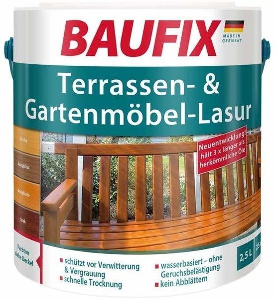 Baufix Terrassen- und Gartenmöbel-Lasur 2,5 l teak