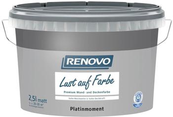 RENOVO Trendfarbe Lust auf Farbe Platinmoment 5l grau