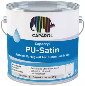 Caparol Capacryl PU-Satin weiß 750 ml