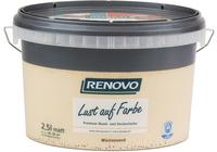 Wand-und Deckenfarbe Lust Auf Farbe Matt 2,5 Ltr. W&uuml;stensand - Renovo