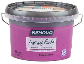 Renovo Wandfarbe Pflaumenmus matt 1 l
